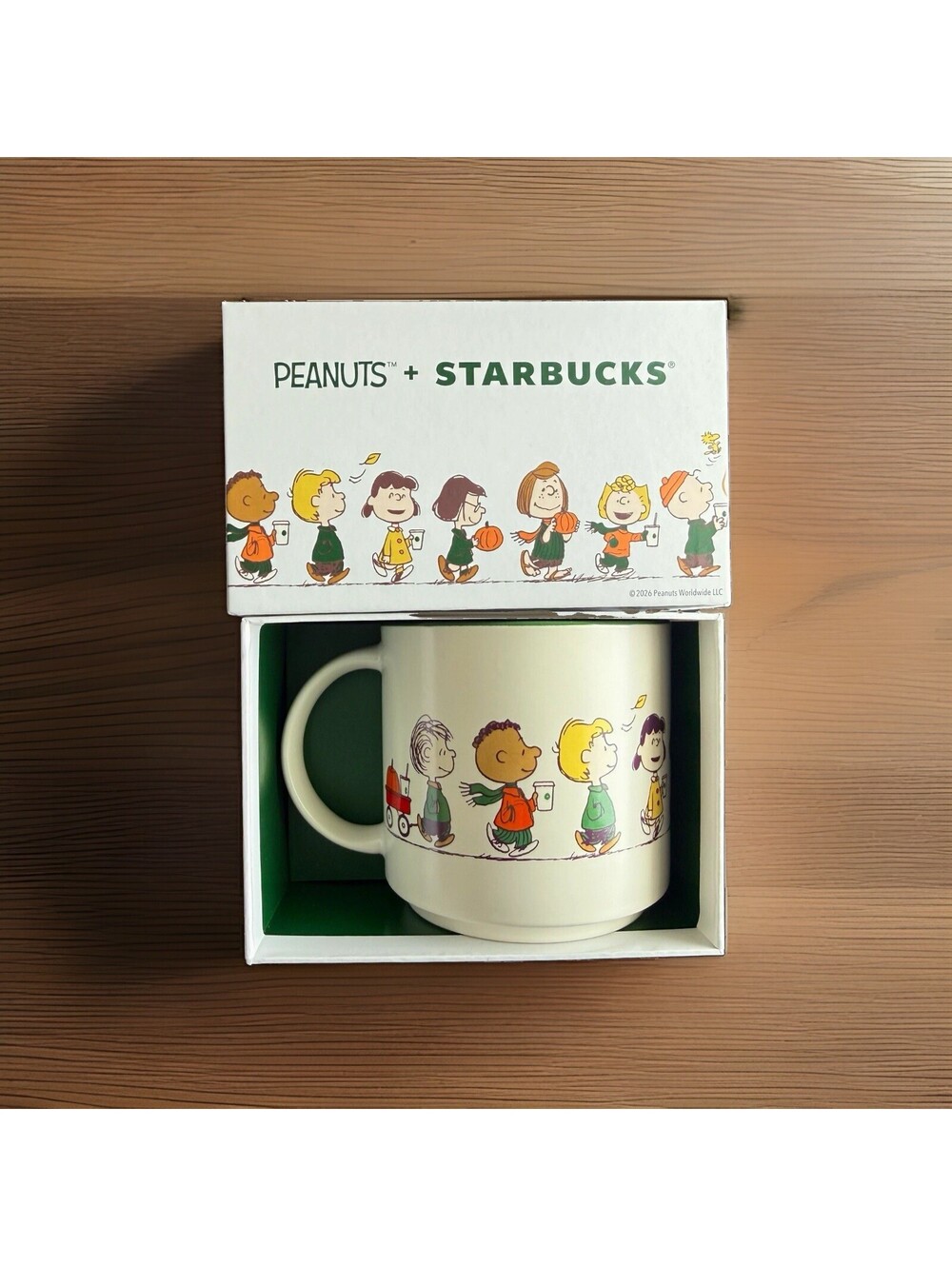 Starbucks x Peanuts The Great Pumpkin Ceramic Mug 14oz Fall 2026 Snoopy NIB